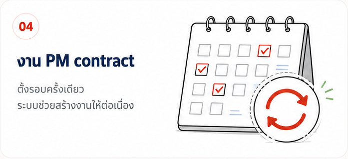 งาน PM contract